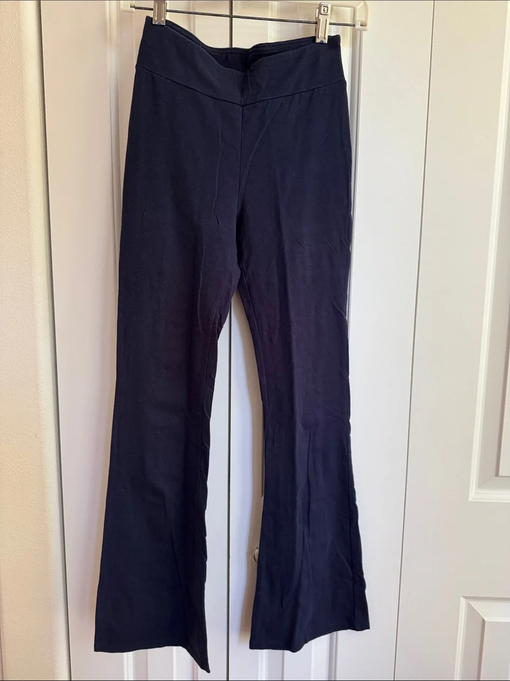 GAP KIDS YOGA Flare COTTON Pull On Legging XXL 14-16 NAVY BLUE Uniform #445082